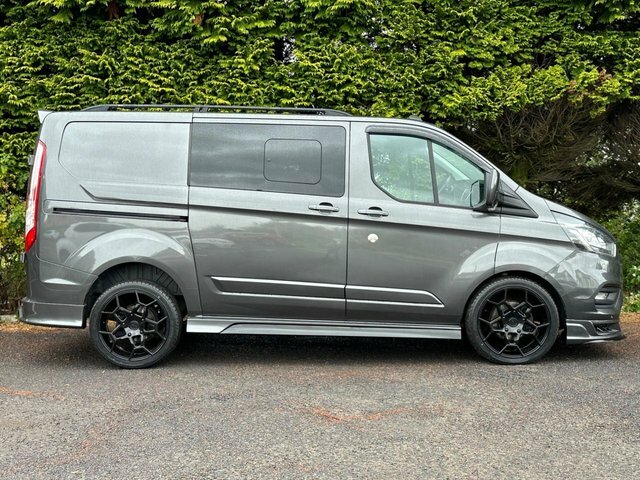 Ford Transit Custom 2.0 320 Ecoblue Limited Crew Van Double Cab SK20YMD Grey #2