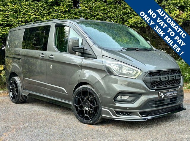 Ford Transit Custom 2.0 320 Ecoblue Limited Crew Van Double Cab Grey