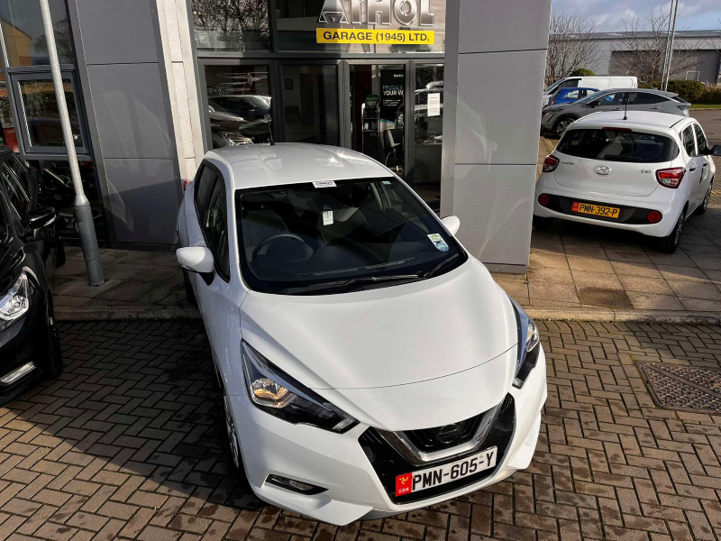 Nissan Micra 1.0 Ig-t 100 Acenta PMN605Y White #2
