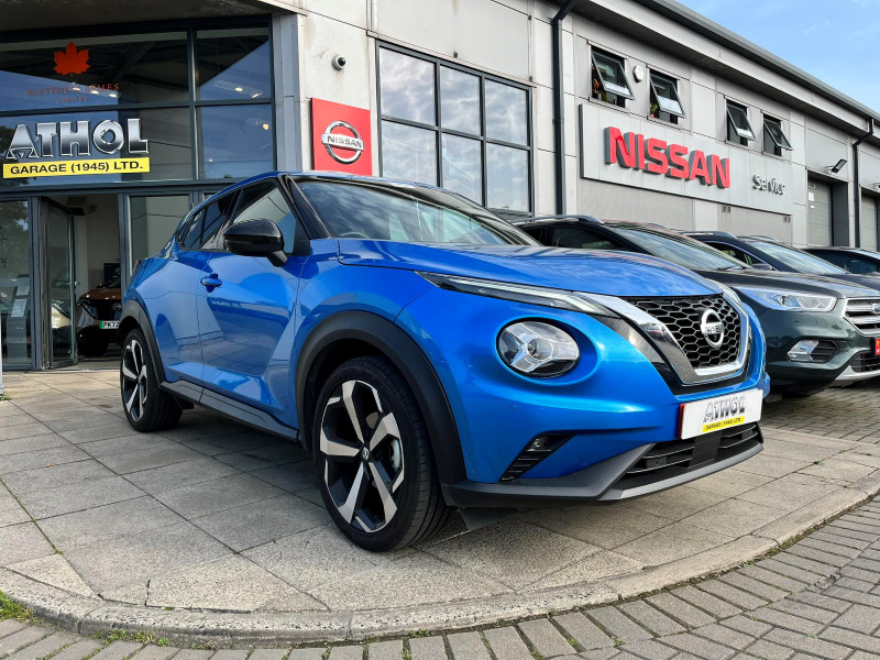 Nissan Juke 1.0 Dig-t Tekna RMN205G Blue #2
