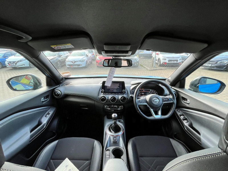 Nissan Juke 1.0 Dig-t Tekna RMN205G Blue #4