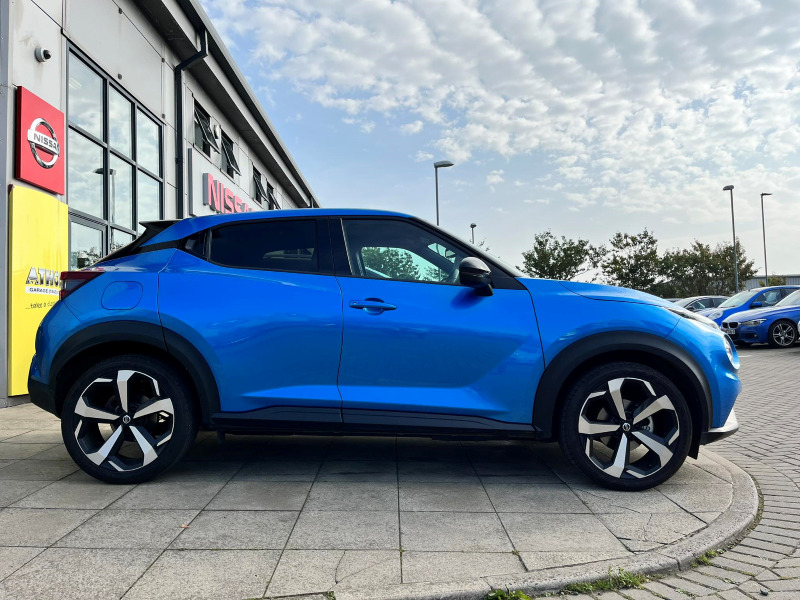 Nissan Juke 1.0 Dig-t Tekna RMN205G Blue #3