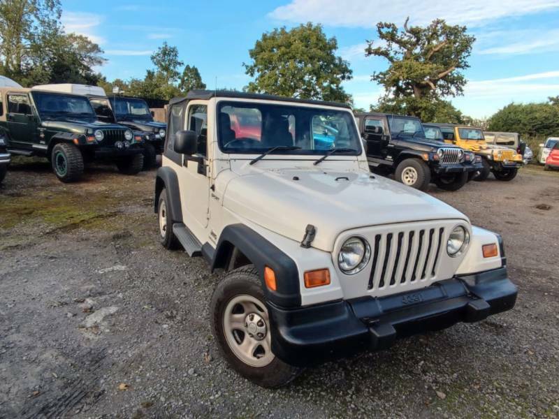 Jeep Wrangler Sport - 2006 06 White #4