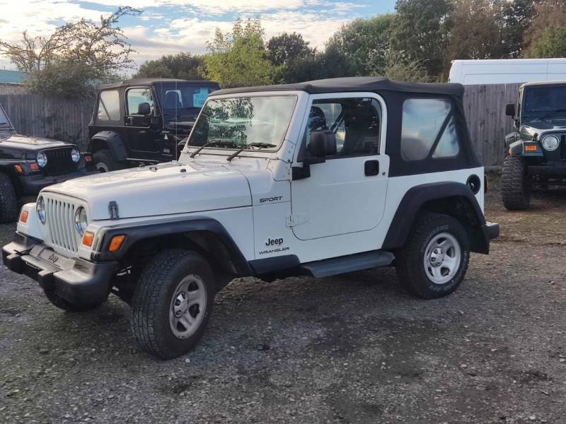 Jeep Wrangler Sport - 2006 06 White #5