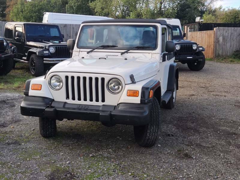 Jeep Wrangler Sport - 2006 06 White #3