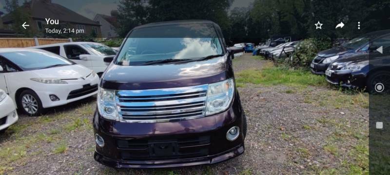 Nissan Elgrand 8 Seat - 2008 57 Purple #2