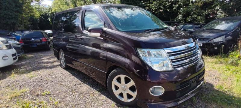 Nissan Elgrand 8 Seat - 2008 57 Purple