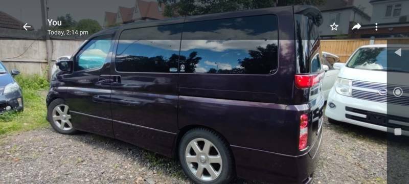 Nissan Elgrand 8 Seat - 2008 57 Purple #5