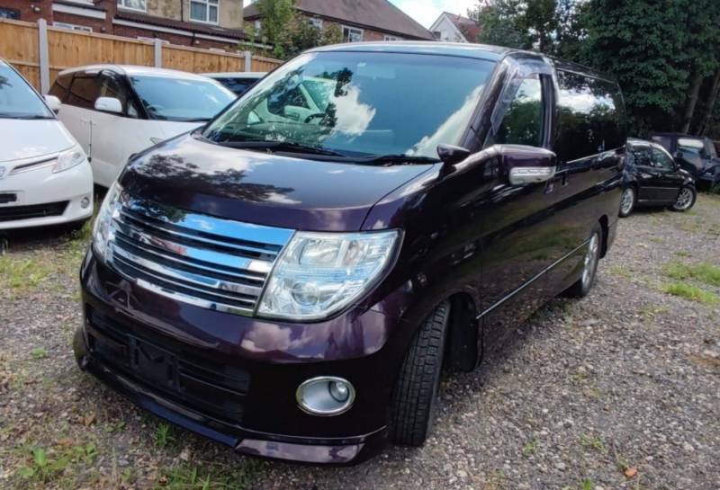 Nissan Elgrand 8 Seat - 2008 57 Purple #3