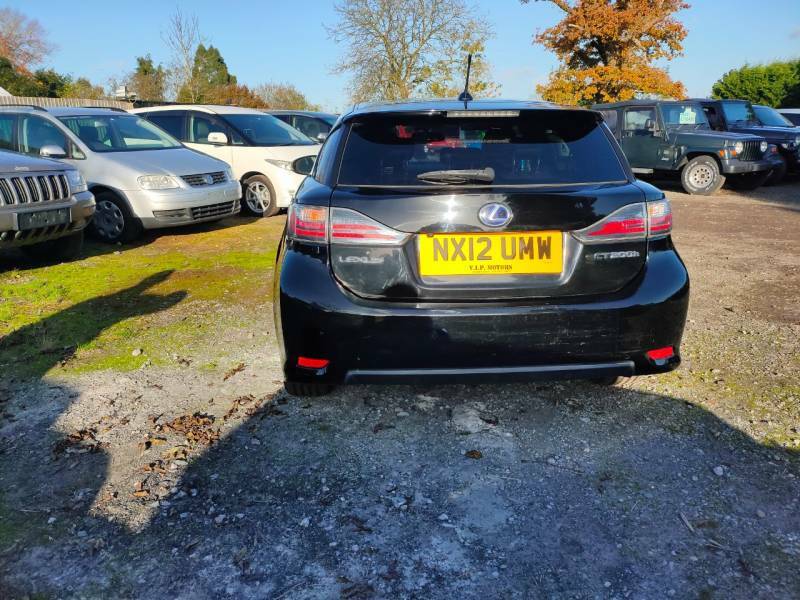 Lexus CT 200H 1.8 F-sport Cvt - 2012 12 Black #4