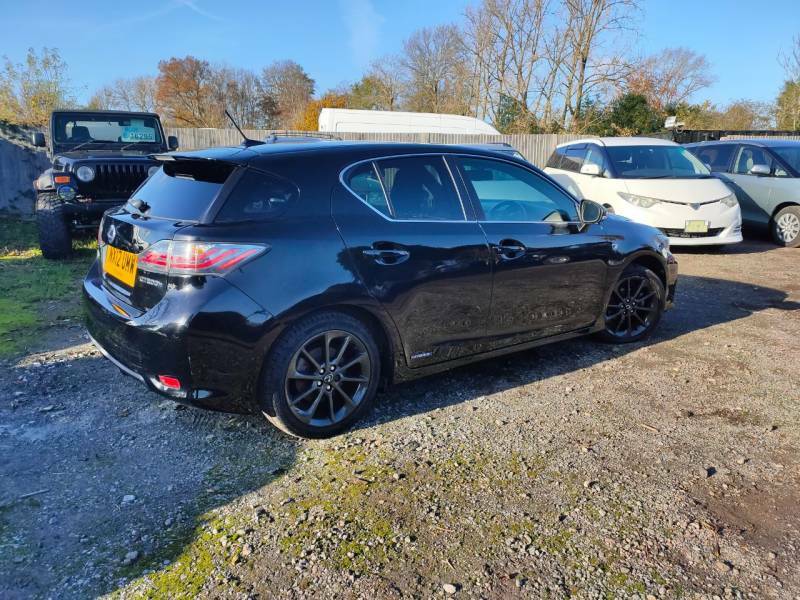 Lexus CT 200H 1.8 F-sport Cvt - 2012 12 Black #2