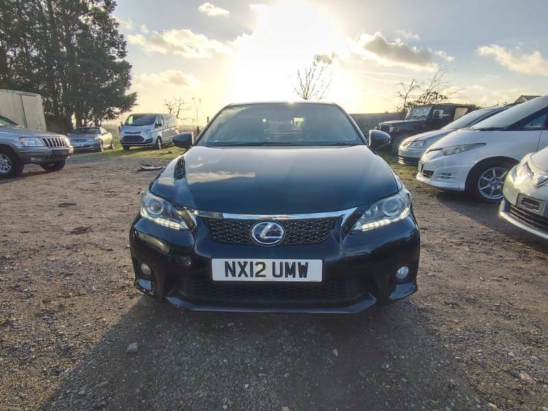 Lexus CT 200H 1.8 F-sport Cvt - 2012 12 Black