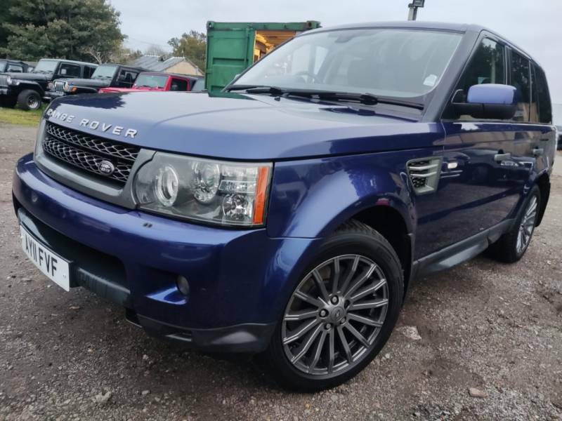Land Rover Range Rover Sport 3.0 Tdv6 Se Commandshift - 2011 11 AY11FVF Blue #4
