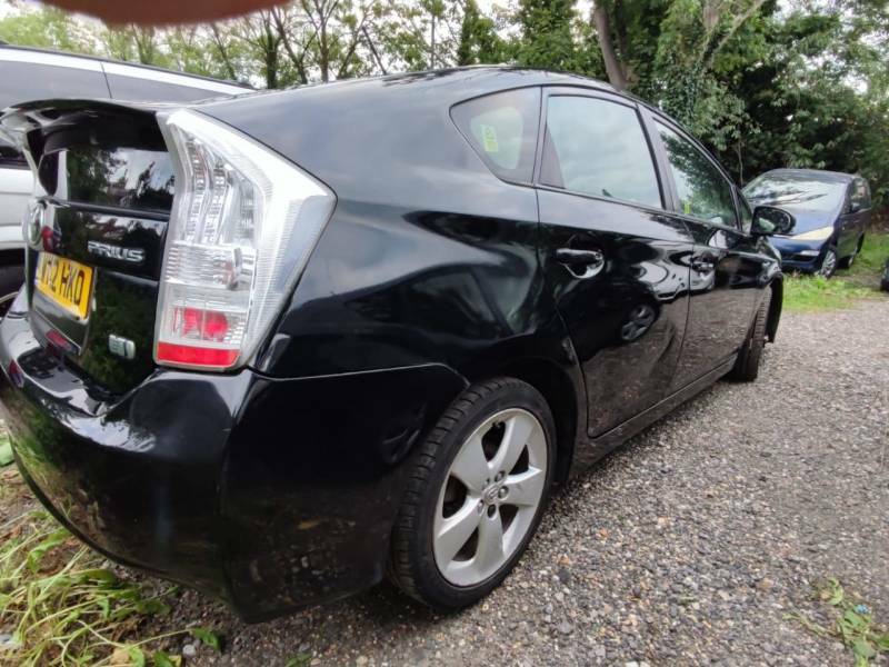 Toyota Prius 1.8 Vvti T Spirit Cvt Uk Model - 2012 12 WV12HKO Black #5
