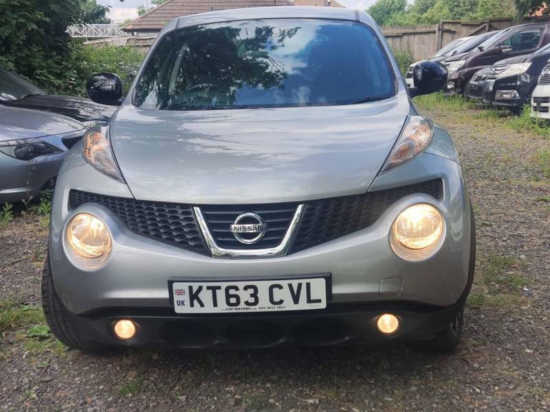 Nissan Juke 1.6 N-tec - 2014 63 KT63CVL Silver #5