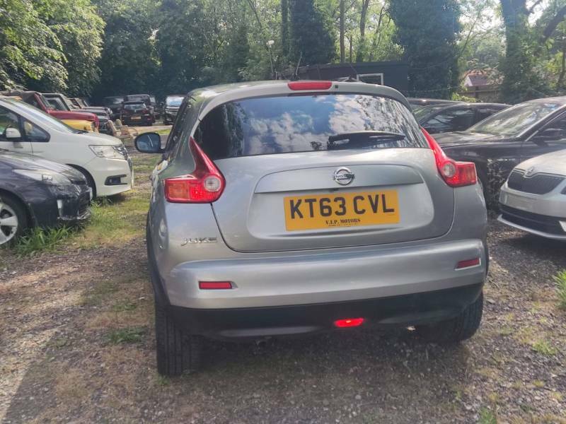 Nissan Juke 1.6 N-tec - 2014 63 KT63CVL Silver #4