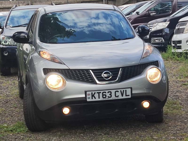 Nissan Juke 1.6 N-tec - 2014 63 KT63CVL Silver
