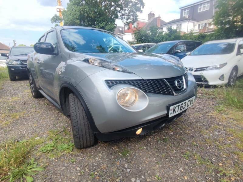 Nissan Juke 1.6 N-tec - 2014 63 KT63CVL Silver #3