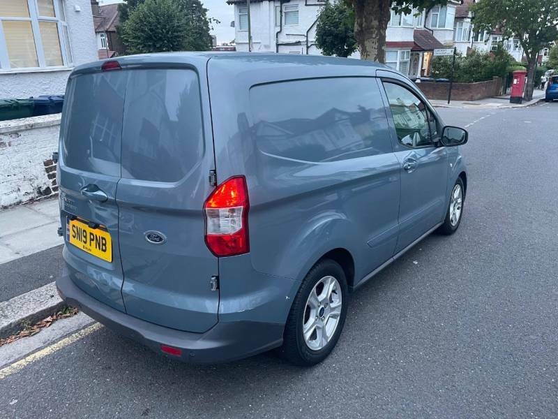 Ford Transit Courier 1.5 Tdci 100Ps Limited Van 6 Speed - 2019 19 SN19PNB Blue #3