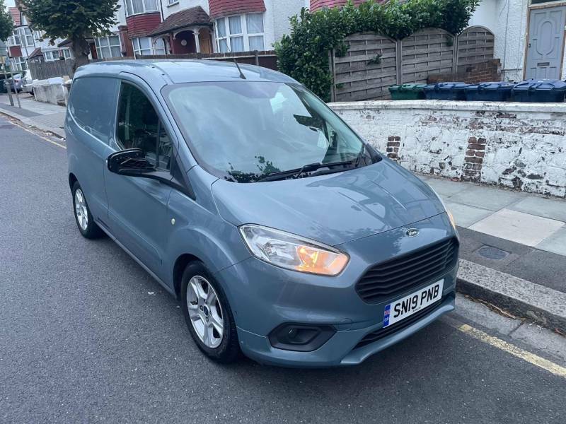 Ford Transit Courier 1.5 Tdci 100Ps Limited Van 6 Speed - 2019 19 SN19PNB Blue #2