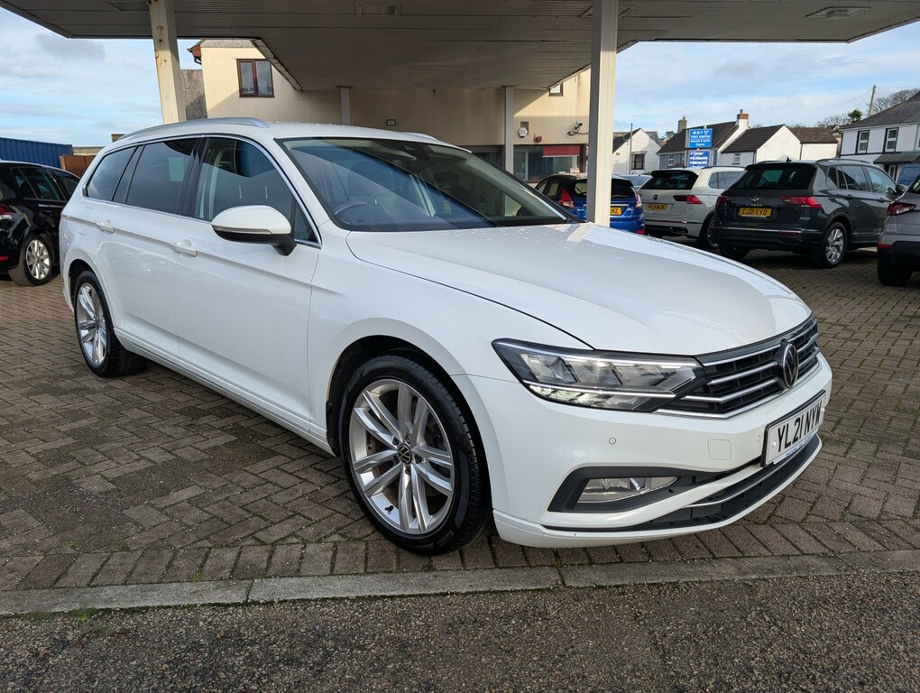 Volkswagen Passat 2.0 Tdi Evo Sel White #2