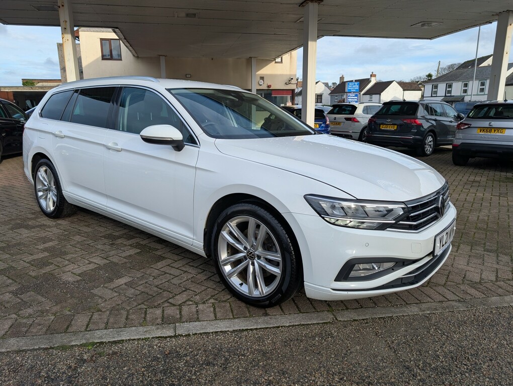 Volkswagen Passat 2.0 Tdi Evo Sel White #3
