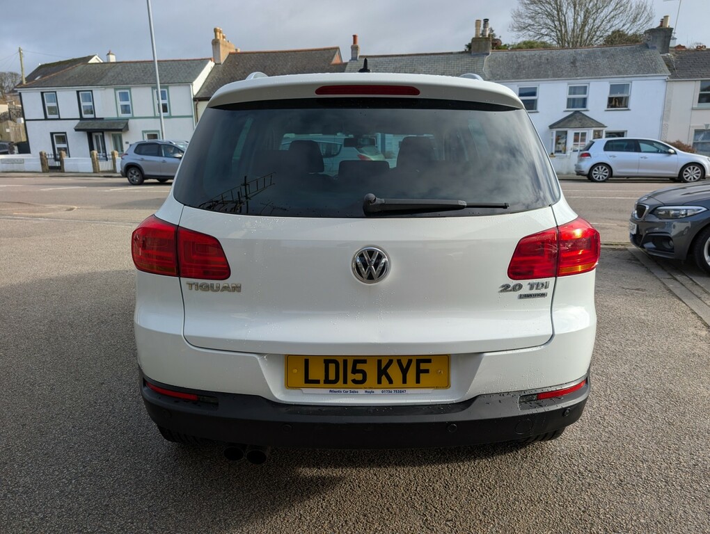 Volkswagen Tiguan 2.0 Tdi Bluemotion Tech Match LD15KYF White #5