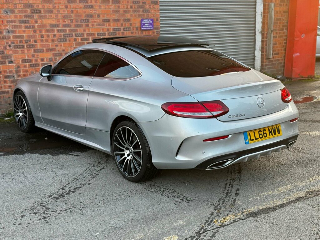Mercedes-Benz C Class 2.1 C220d Amg Line Premium G-tronic Euro 6 Ss LL66NWW Silver #5