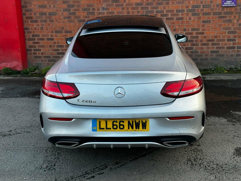 Mercedes-Benz C Class 2.1 C220d Amg Line Premium G-tronic Euro 6 Ss LL66NWW Silver #3