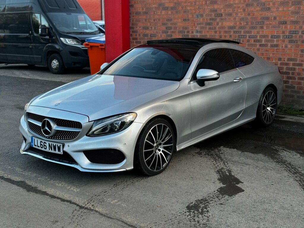 Mercedes-Benz C Class 2.1 C220d Amg Line Premium G-tronic Euro 6 Ss LL66NWW Silver #2