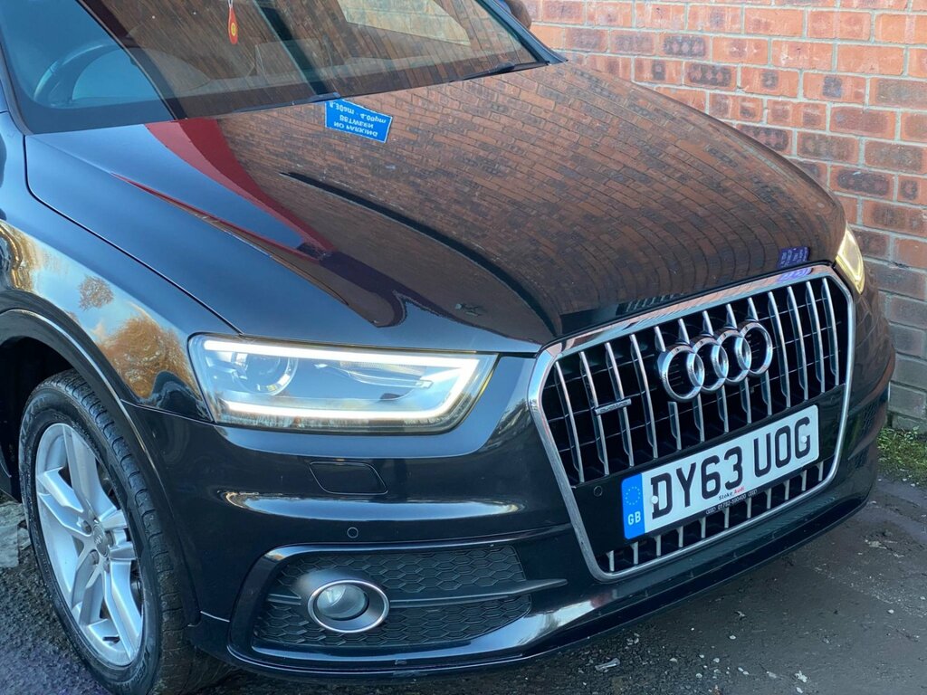 Audi Q3 2.0 Tdi S Line Quattro Euro 5 Ss DY63UOG Black #6