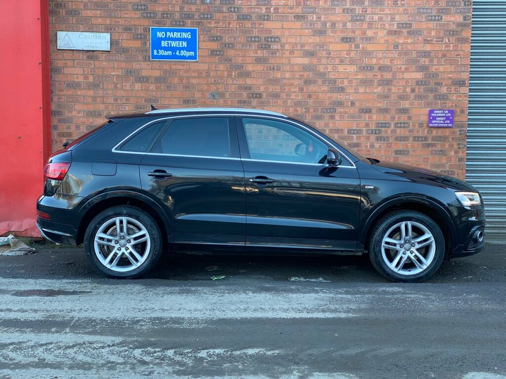 Audi Q3 2.0 Tdi S Line Quattro Euro 5 Ss DY63UOG Black #5