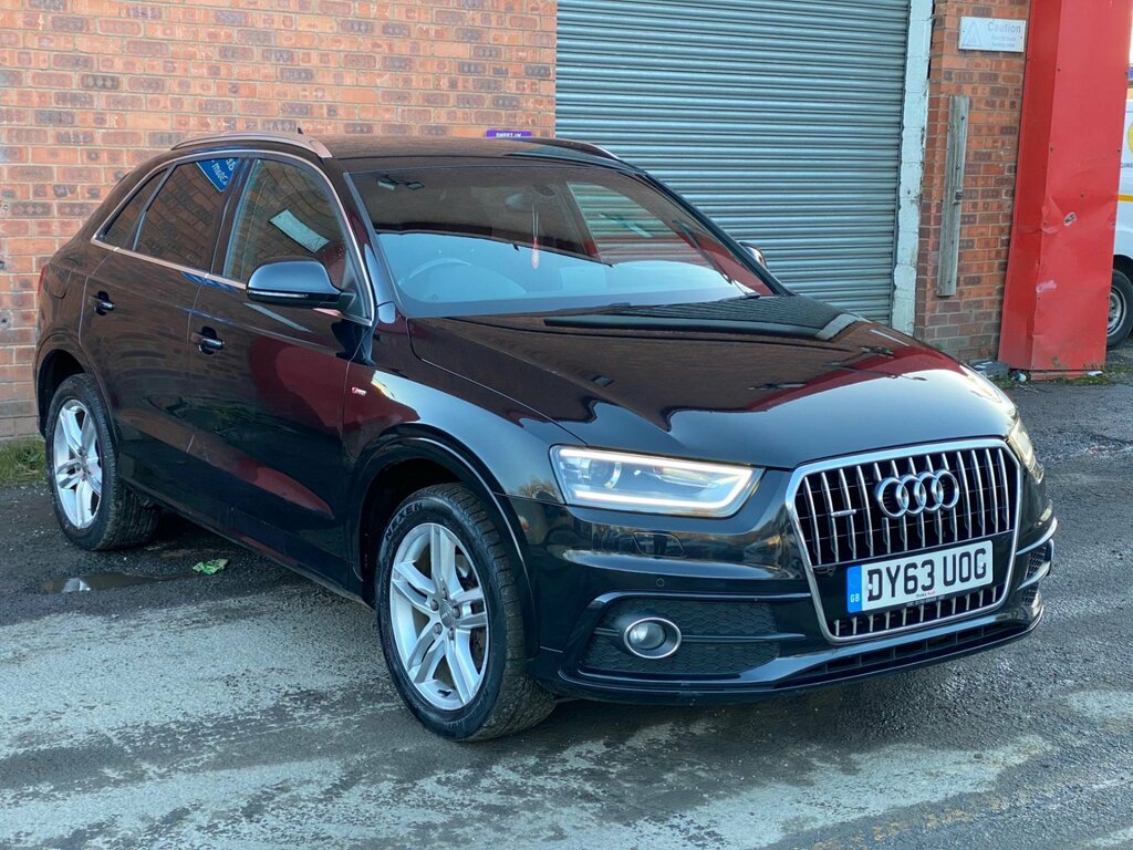 Audi Q3 2.0 Tdi S Line Quattro Euro 5 Ss DY63UOG Black #4
