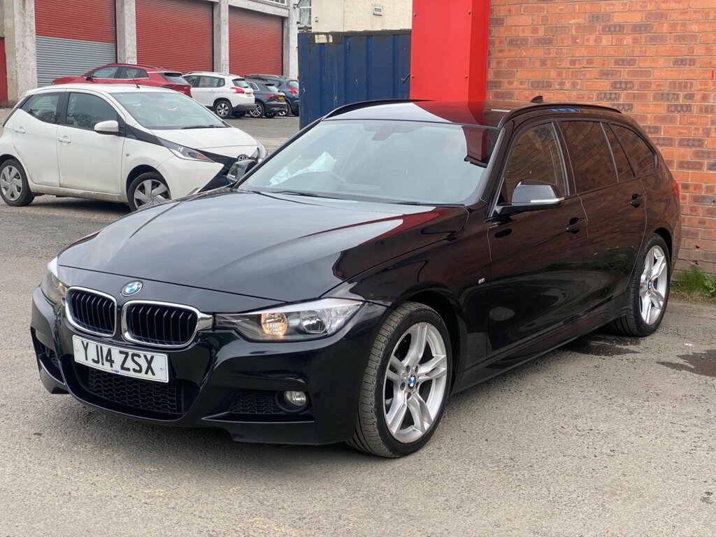 BMW 3 Series 2.0 320D M Sport Touring Euro 5 Ss YJ14ZSX Black #2
