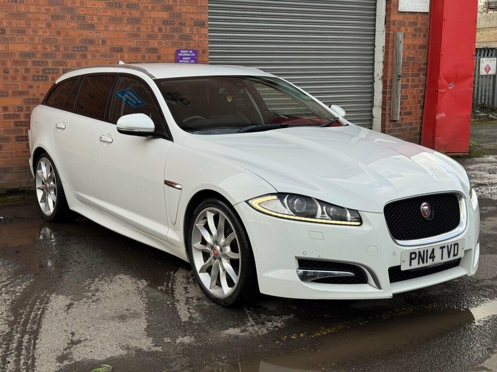 Jaguar XF 3.0D S V6 Premium Luxury Sportbrake Euro 5 S PN14TVD White #4