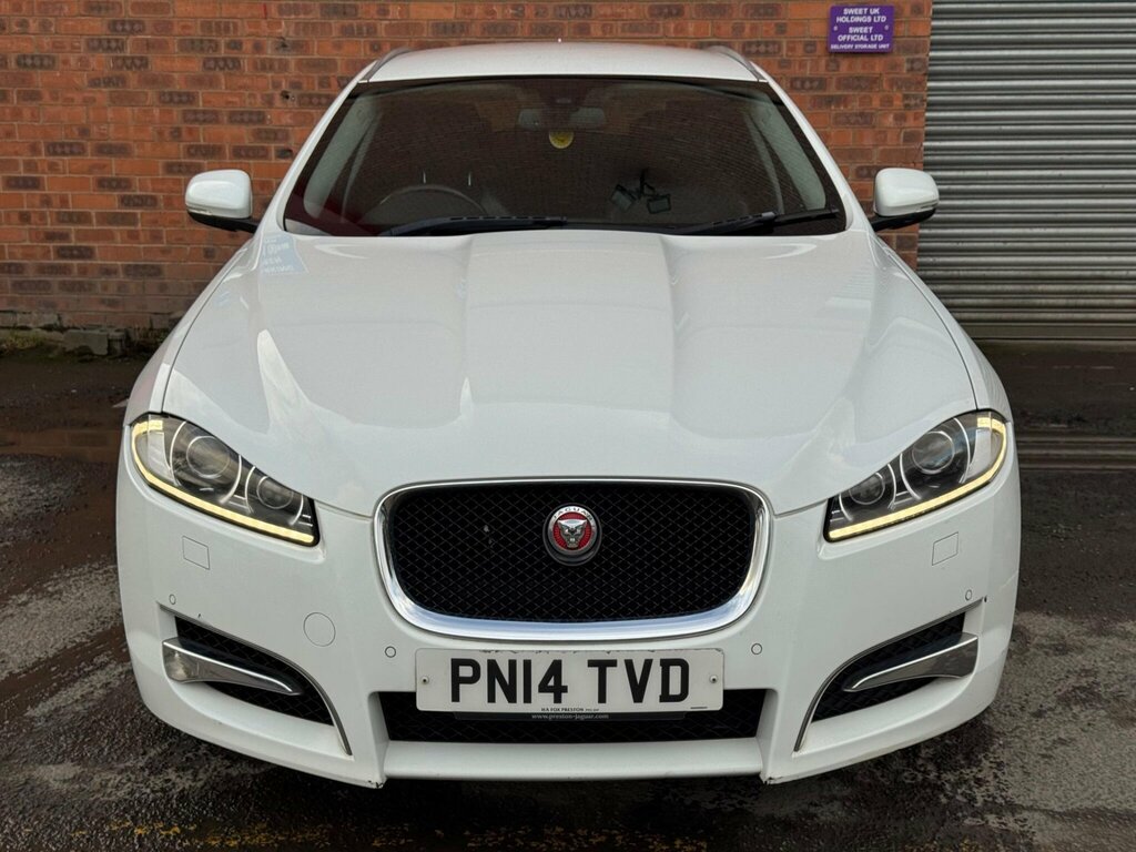 Jaguar XF 3.0D S V6 Premium Luxury Sportbrake Euro 5 S PN14TVD White #3
