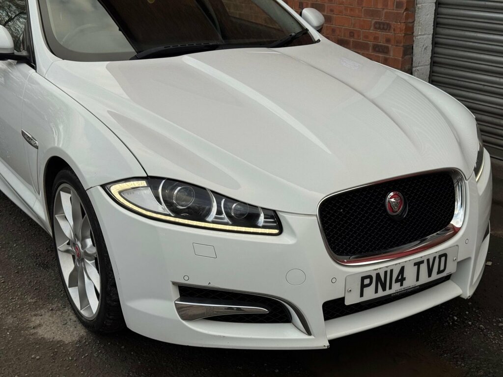 Jaguar XF 3.0D S V6 Premium Luxury Sportbrake Euro 5 S PN14TVD White #6