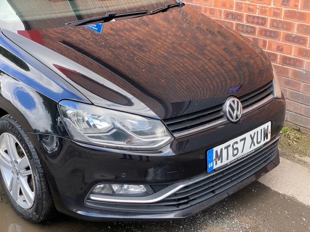 Volkswagen Polo 1.2 Tsi Match Edition Euro 6 Ss MT67XUW Black #6