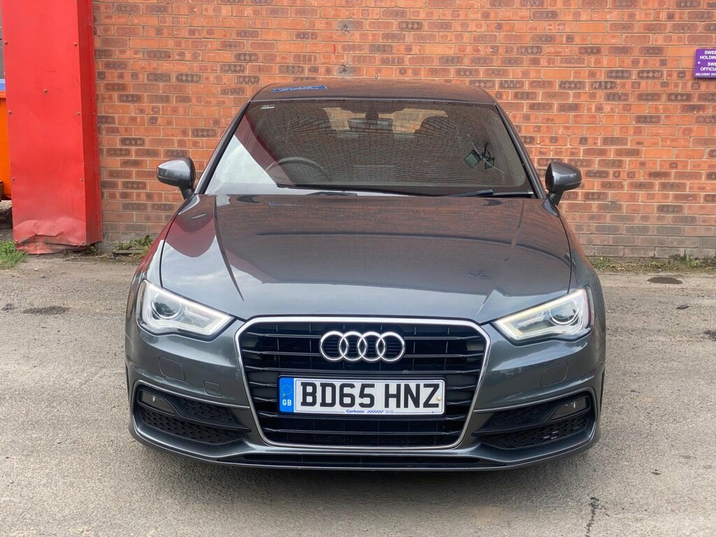 Audi A3 2.0 Tdi S Line Sportback Euro 6 Ss BD65HNZ Grey #3