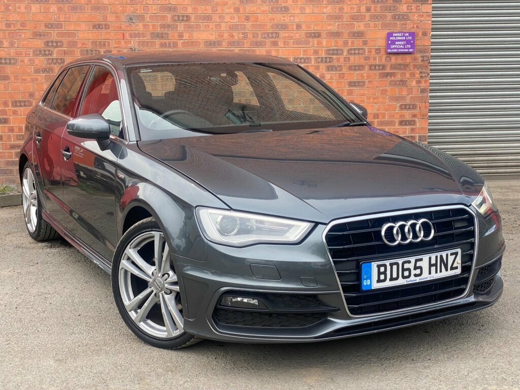 Audi A3 2.0 Tdi S Line Sportback Euro 6 Ss Grey