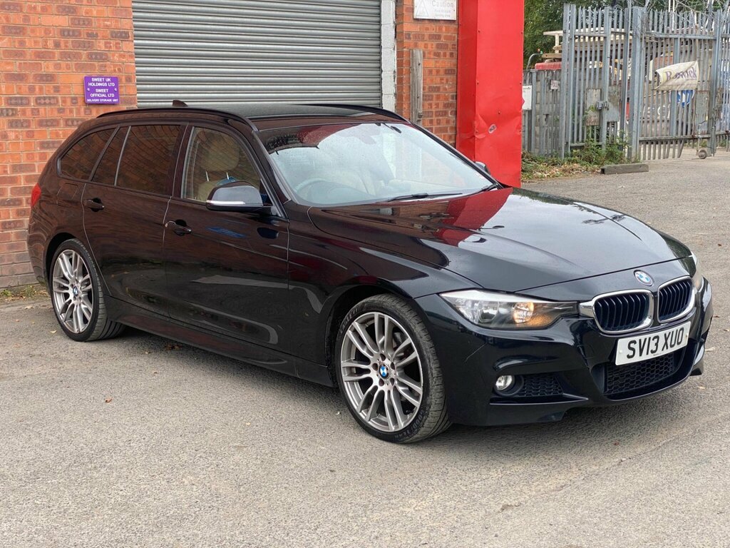 BMW 3 Series 2.0 320D M Sport Touring Xdrive Euro 5 Ss SV13XUO Black #4