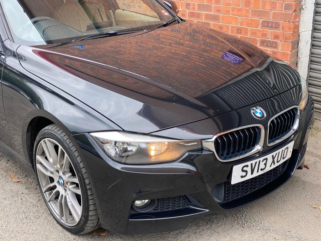 BMW 3 Series 2.0 320D M Sport Touring Xdrive Euro 5 Ss SV13XUO Black #6