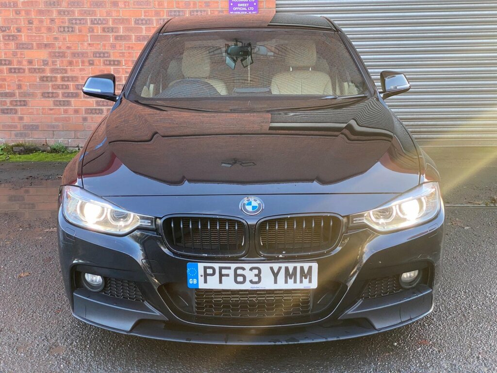 BMW 3 Series 2.0 320D M Sport Xdrive Euro 5 Ss PF63YMM Black #3