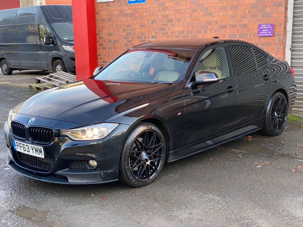 BMW 3 Series 2.0 320D M Sport Xdrive Euro 5 Ss PF63YMM Black #2