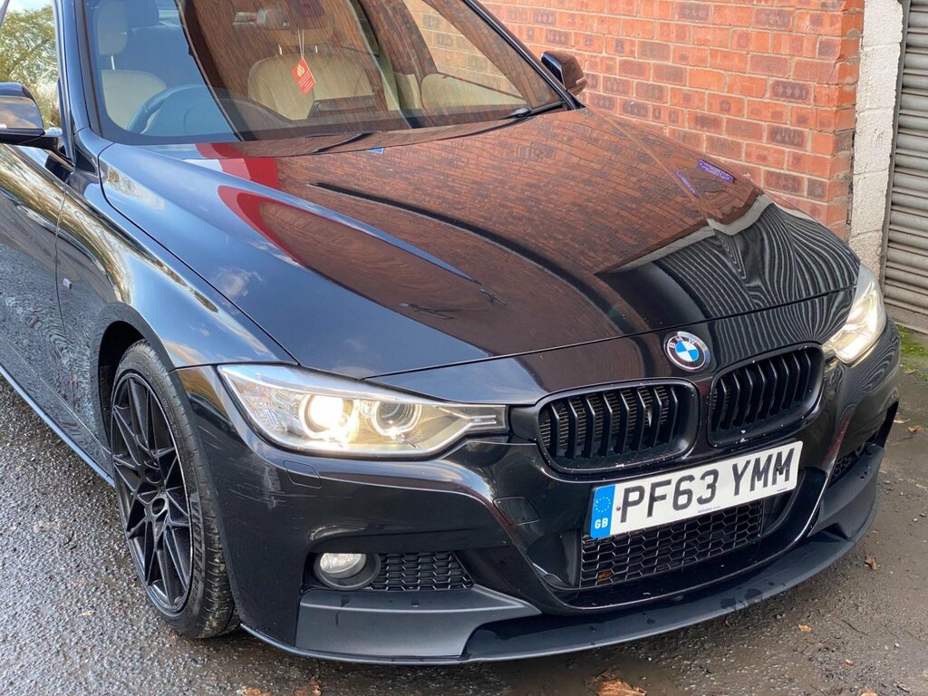 BMW 3 Series 2.0 320D M Sport Xdrive Euro 5 Ss PF63YMM Black #6
