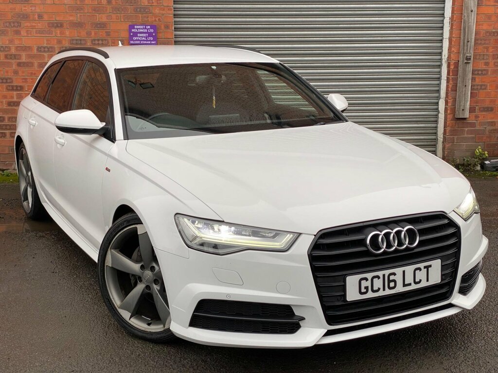 Audi A6 Avant 2.0 Tdi Ultra Black Edition S Tronic Euro 6 Ss White