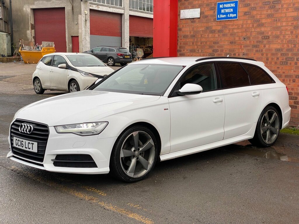 Audi A6 Avant 2.0 Tdi Ultra Black Edition S Tronic Euro 6 Ss GC16LCT White #2