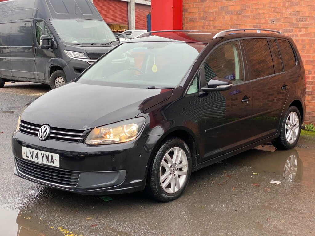 Volkswagen Touran 1.6 Tdi Bluemotion Tech Se Dsg Euro 5 Ss LN14YMA Black #2