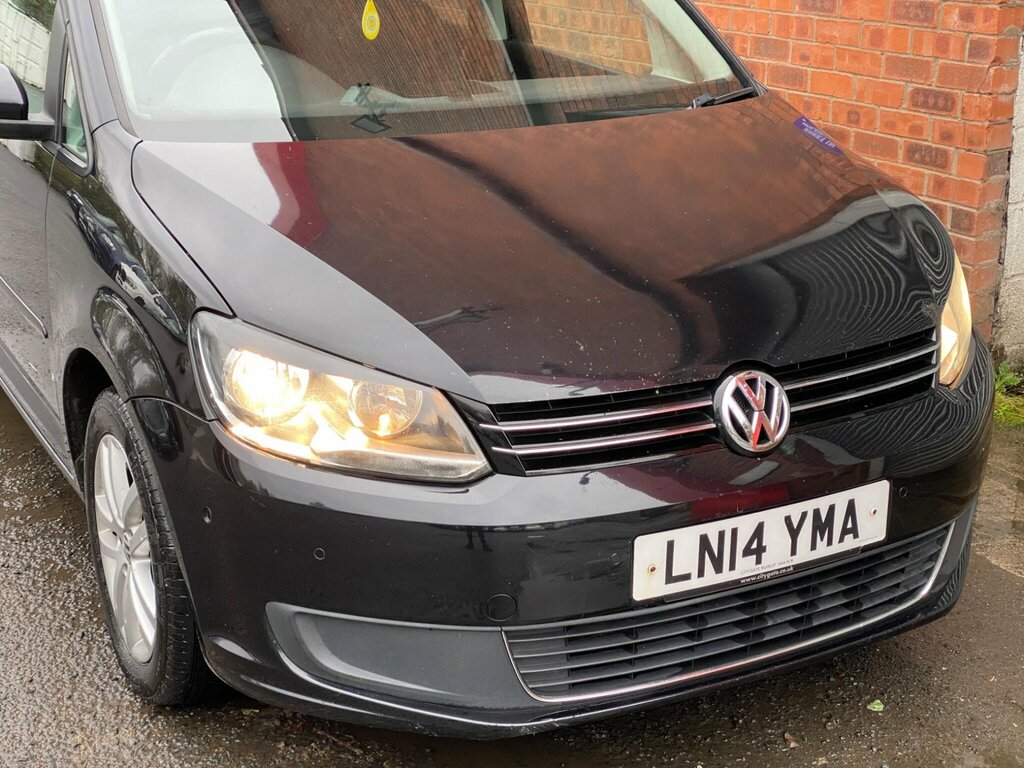 Volkswagen Touran 1.6 Tdi Bluemotion Tech Se Dsg Euro 5 Ss LN14YMA Black #6