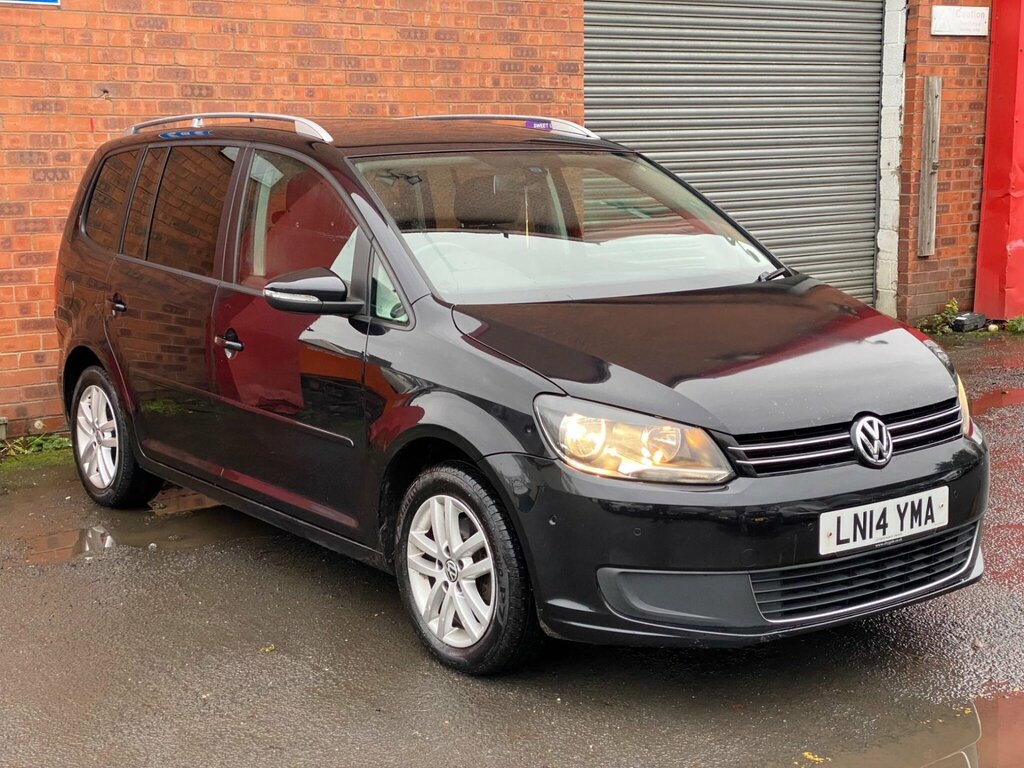 Volkswagen Touran 1.6 Tdi Bluemotion Tech Se Dsg Euro 5 Ss LN14YMA Black #4